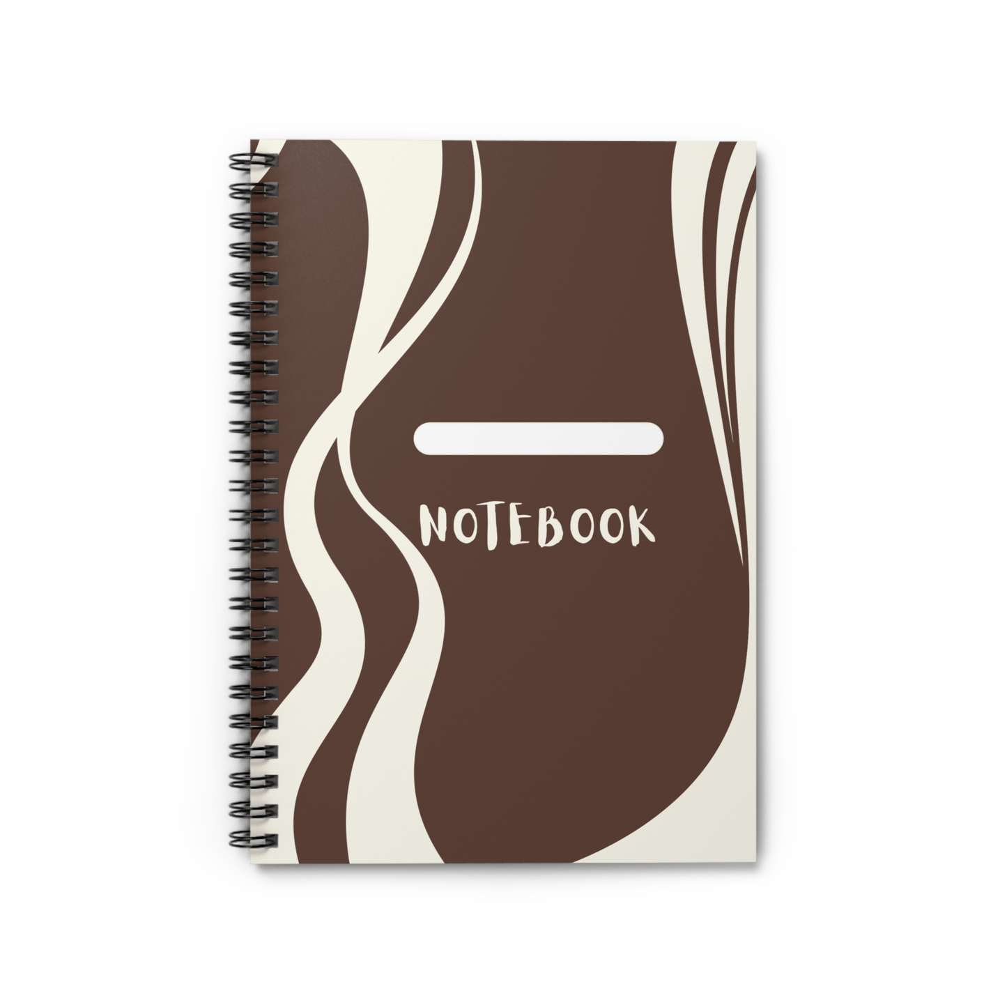 aesthetic brown notebook - printable & instant download (A4 size)