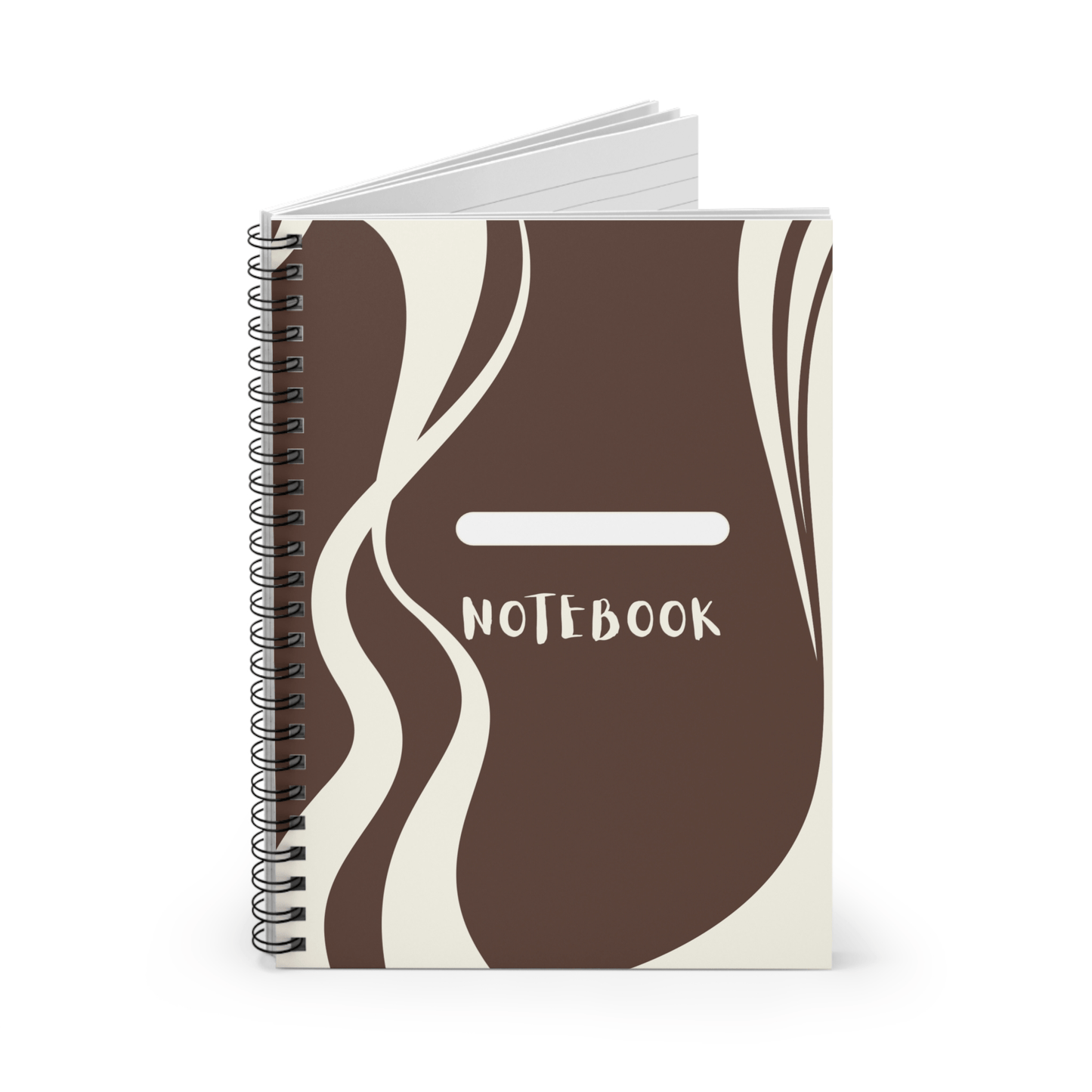 aesthetic brown notebook - printable & instant download (A4 size)